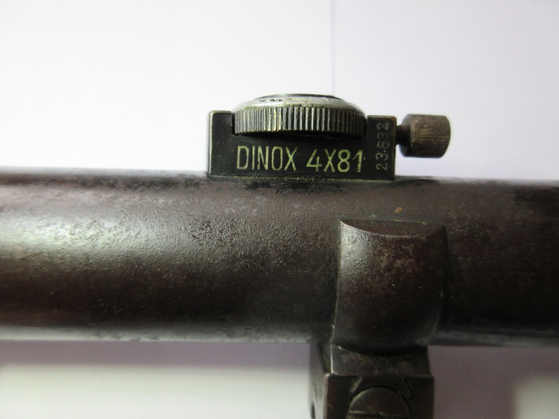 Zielfenrohr W. Bischoff Braunschweig Dinox 4x81 – Bild 4