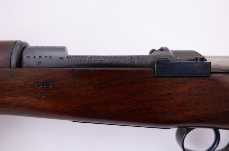 Mauser M1895 Chile Repetierbüchse – Loewe Berlin – Kal. 7x57 – Nummerngleich – Gültiger Beschuss – Bild 2