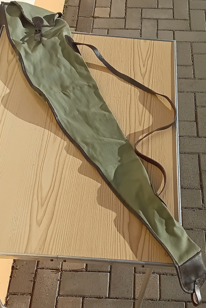 Jagd Gewehrtasche Canvas oliv – Bild 1