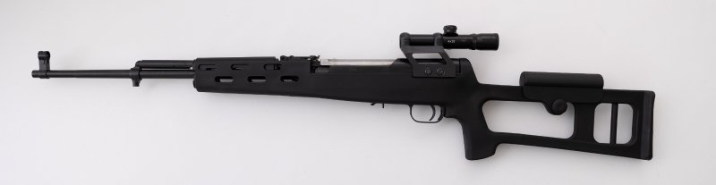 SKS Sibir Selbstladebüchse – Kal. 7,62x39 – Nummerngleich – Moderner Schaft & Optik 4x20 – Bild 1
