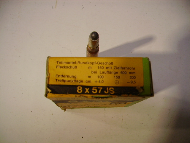 8x57 IS 10 Patronen RWS 12,7 gr – Bild 1