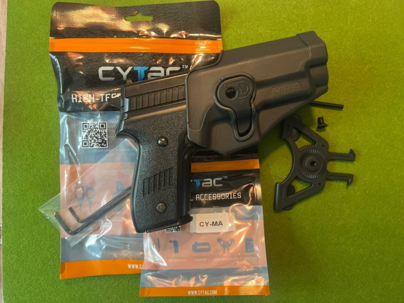 CYTAC KYDEX HOLSTER SIG P220-SERIE BAUÄHNLICHE NEU OVP MIT ZUBEHÖR – Bild 1