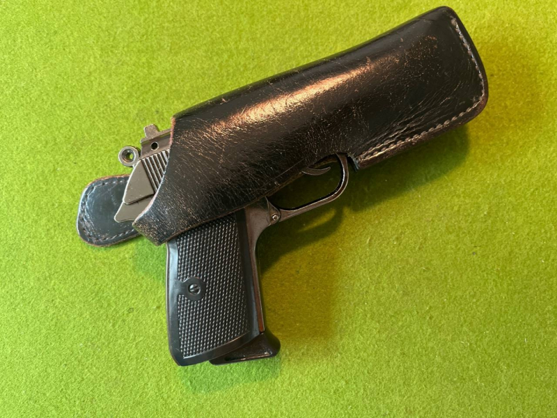 BUCHEIMER FEDERAL MAN B455 GÜRTELHOLSTER PP PPK MITTLERE PISTOLEN MAUSER BERETTA 70 BAUÄHNLICHE – Bild 1