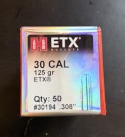 HORNADY .30 ETX 125 grain – Bild 1