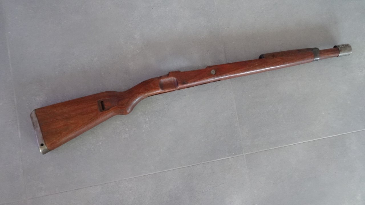 K98 Sniper Kriegsmodell Scharfschütze Schichtholzschaft ,für Zf 41 Montage,inkl. Kolbenschuh....... – Bild 1