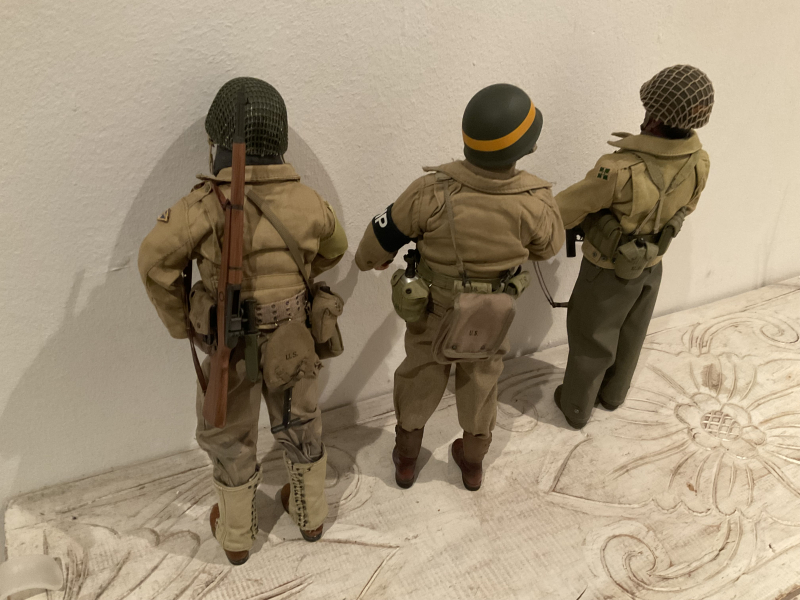3 US GI‘s WKII , Thompsen , Government, Garand …Ansehen – Bild 2