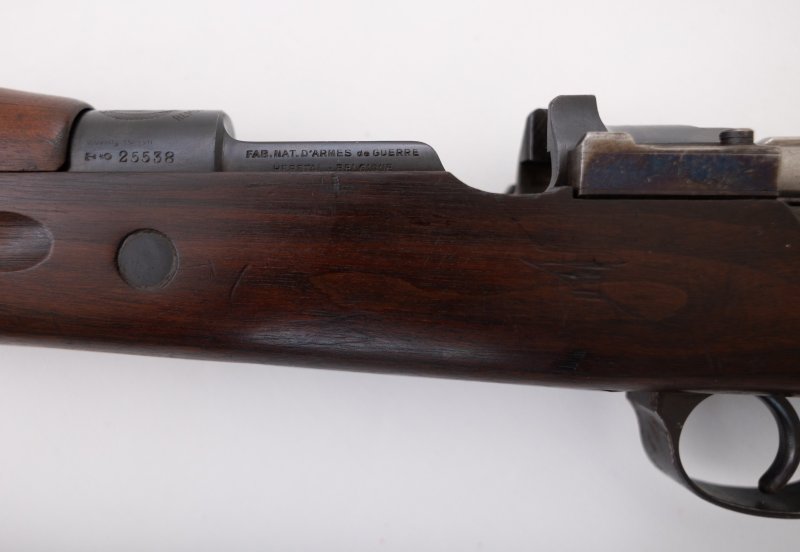FN Herstal M1935 Peru Karabiner – Kal. 7,65x53 Arg. – Nummerngleich – orig. Kornschutz – Für Sammler – Bild 3
