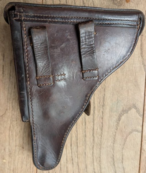 Kofferholster WK1 DWM 1918 MAUSER 08 Lederholster – Bild 2