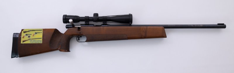 Anschütz Match 54 – Kal. .22lr – Einzellader – inkl. Nikon Buckmaster 4,5-14x40 – Bild 2