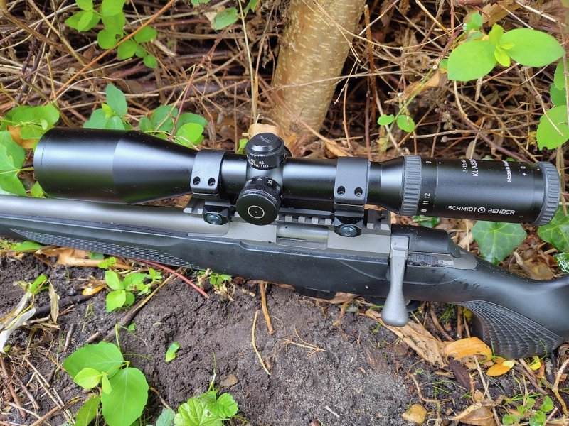 Schmidt und Bender S&B Klassik 3-12x50 ASV Absehen 4A mit Leuchtpunkt – Bild 2