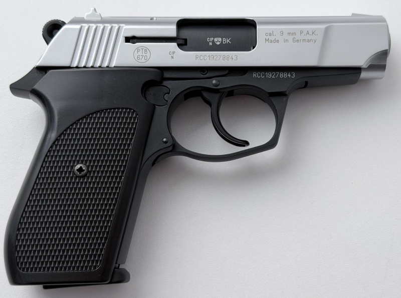Röhm RG88 vernickelt 9mm P.A.K. – Bild 2