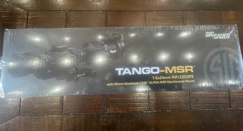 NEU SIG SAUER TANGO MSR 1-6x24 LPVO kein Vortex Razor, Nightforce Atacr, Eotech Vudu – Bild 1