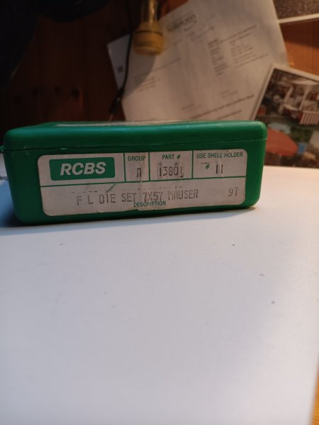 RCBS Matrizen 7x57 Mauser – pilt 1