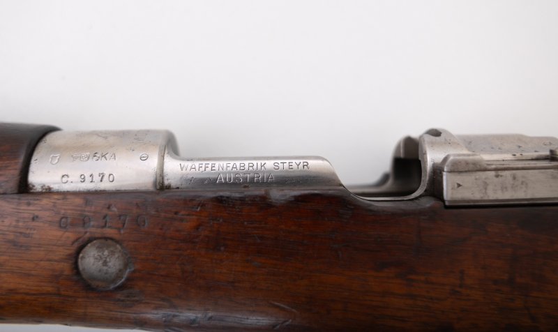 Mauser M1912/98 Chile – Waffenfabrik Steyr – Kal. 7x57 – Nummerngleich – Gültiger Beschuss – Bild 1