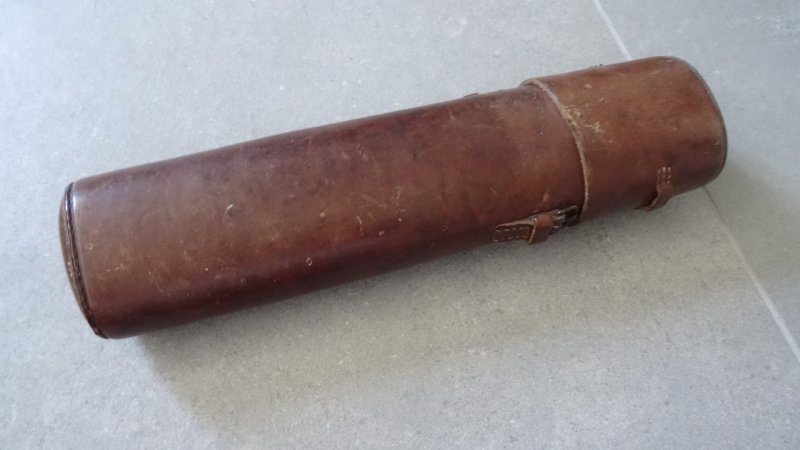 K98 Sniper Scharfschütze Lederbehälter ,geeignet für z.B. Zeiss Zielvier mit Montage und ähnliche... – Bild 6