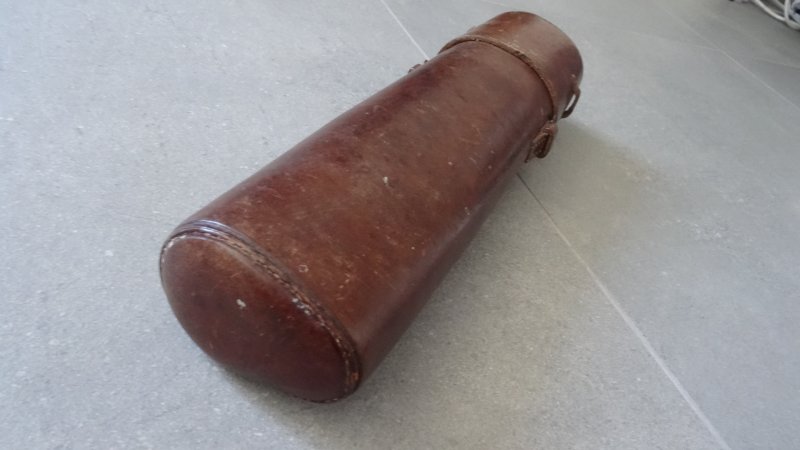 K98 Sniper Scharfschütze Lederbehälter ,geeignet für z.B. Zeiss Zielvier mit Montage und ähnliche... – Bild 5