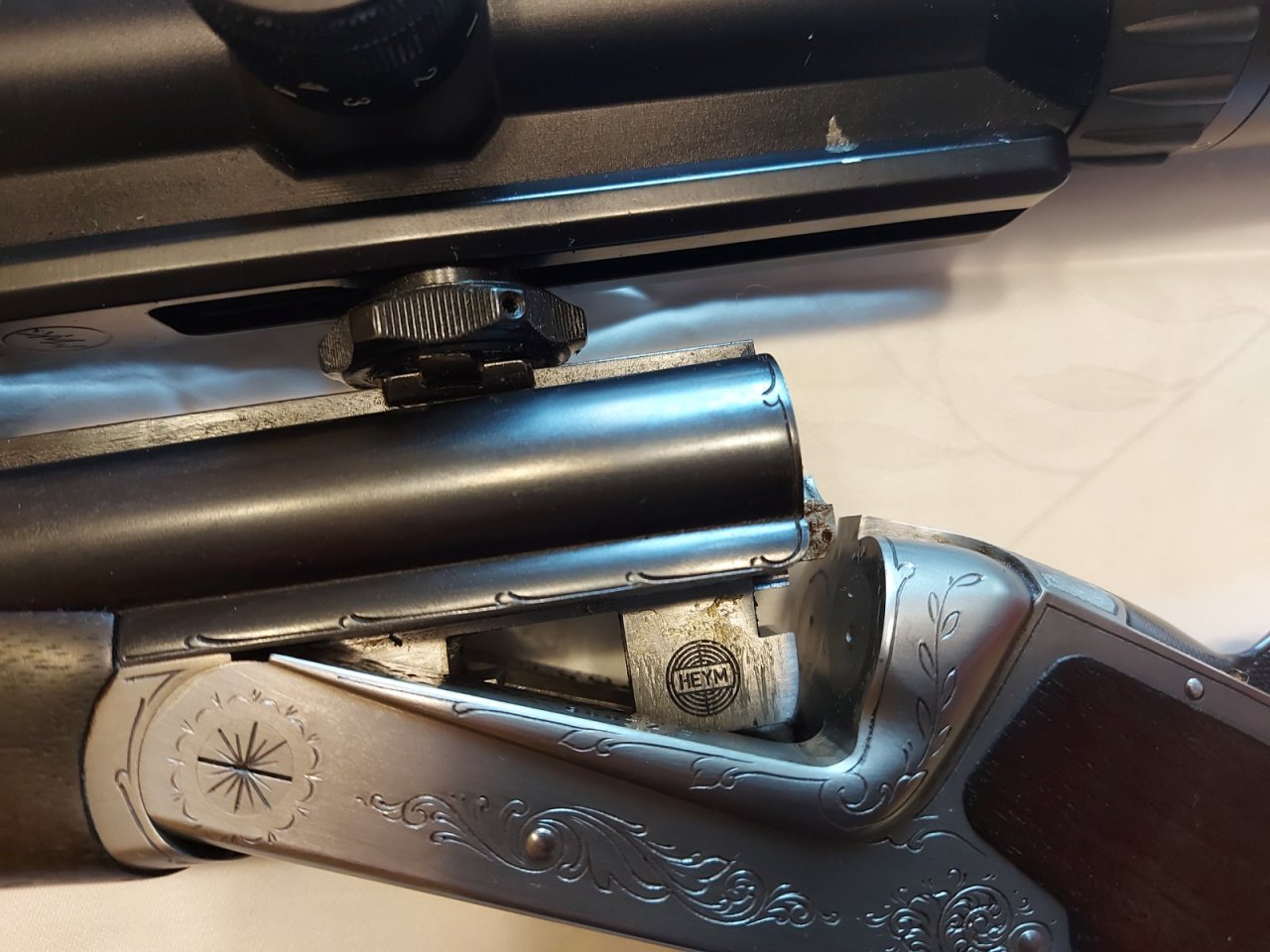 Heym Doppelbüchse cal 9,3 x 74 – Bild 4