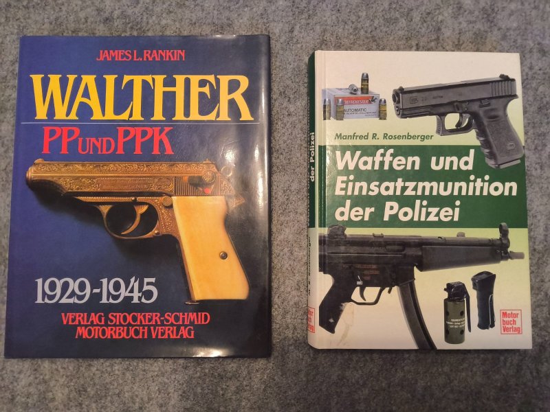 Buch Waffen der Polizei & Buch Walther PP & PPK – Bild 1