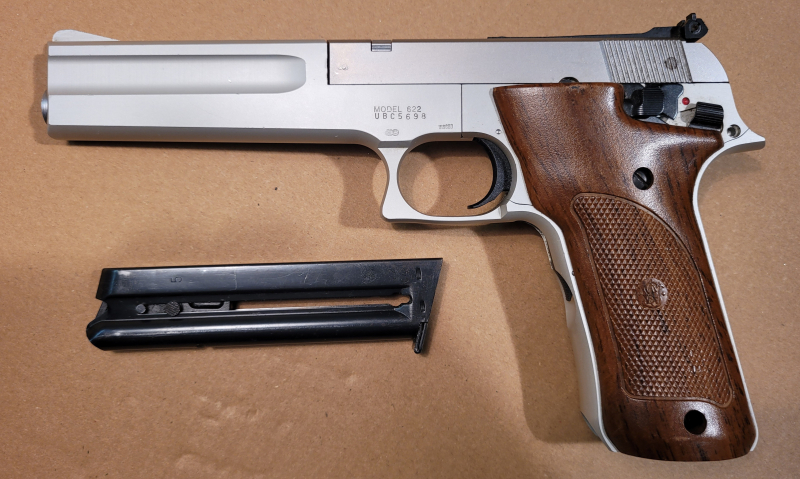 Schöne Smith & Wesson Matchpistole Mod. 2206 in .22lr – Bild 1