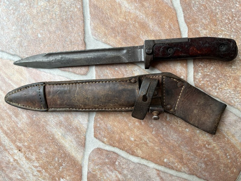 Bajonett VZ58 Bayonet Seitengewehr mit Scheide 7,62x39 kein AK47 AKM – Bild 1