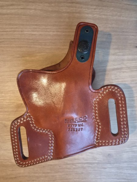 Galco Revolver Gürtelholster Leder – Bild 2
