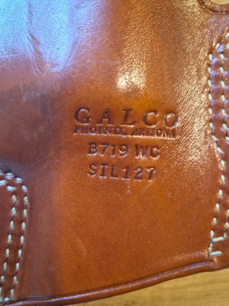 Galco Revolver Gürtelholster Leder – Bild 4
