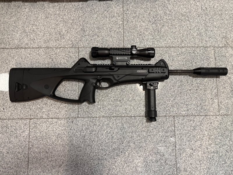 Beretta Cx4 Storm XT 4,5 mm Diabolo Co2 Gewehr mit original Beretta Zielfernrohr und Stativ WIE NEU! – Bild 3
