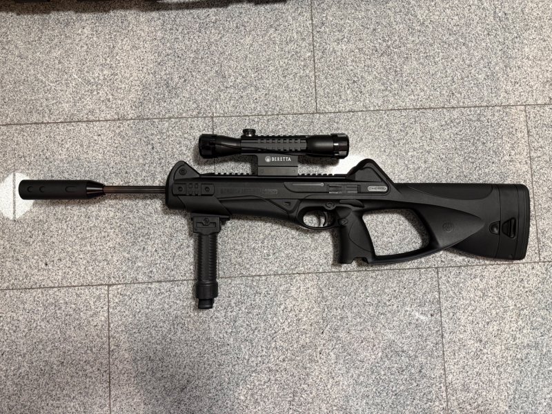 Beretta Cx4 Storm XT 4,5 mm Diabolo Co2 Gewehr mit original Beretta Zielfernrohr und Stativ WIE NEU! – Bild 4