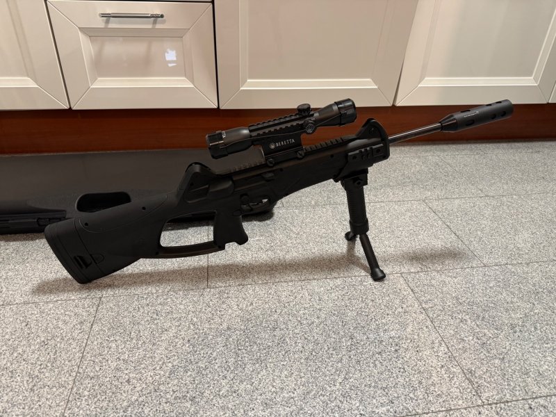 Beretta Cx4 Storm XT 4,5 mm Diabolo Co2 Gewehr mit original Beretta Zielfernrohr und Stativ WIE NEU! – Bild 2