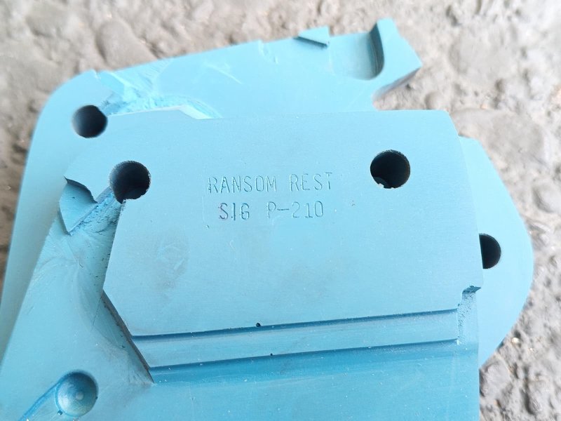 Ransom Rest Griffschalen / Inserts für SIG P210 – billede 2