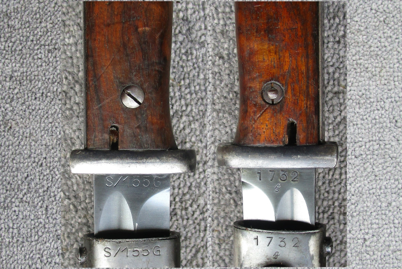 Bajonett Seitengewehr SG 84/98 für Karabiner 98k K98 Wehrmacht S155G 1935 Hörster nummerngleich K43 – Bild 4