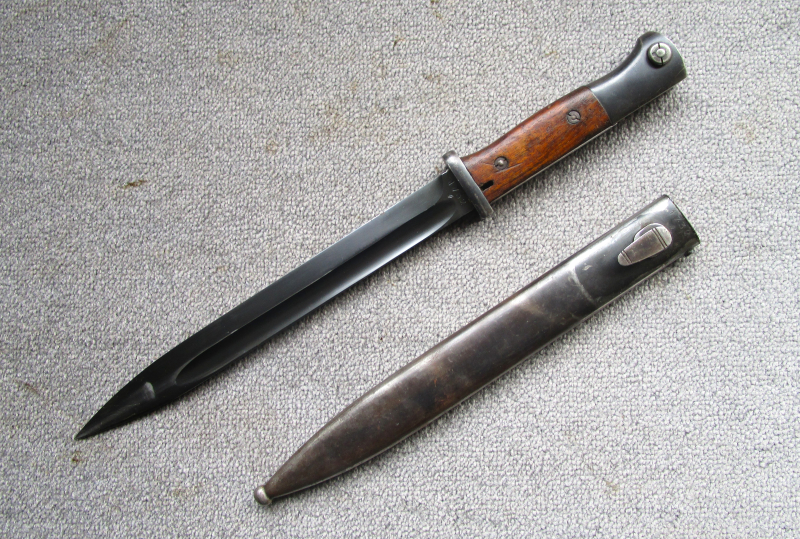 Bajonett Seitengewehr SG 84/98 für Karabiner 98k K98 Wehrmacht S155G 1935 Hörster nummerngleich K43 – Bild 1