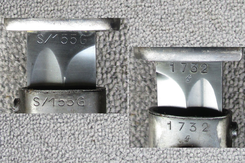 Bajonett Seitengewehr SG 84/98 für Karabiner 98k K98 Wehrmacht S155G 1935 Hörster nummerngleich K43 – Bild 3