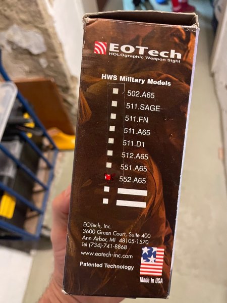 EOtech 552 A65 Holographisches Visier mit NV – Bild 4