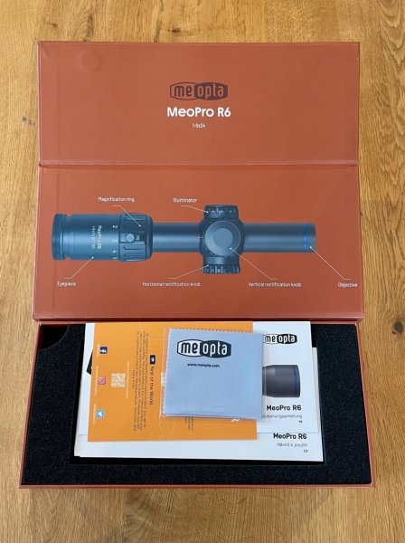 Meopta MeoPro R6 1-6x24 - Zielfernrohr/Drückjagdglas *NEU* – Bild 2