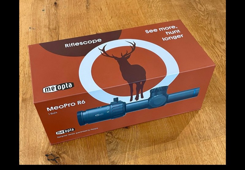 Meopta MeoPro R6 1-6x24 - Zielfernrohr/Drückjagdglas *NEU* – Bild 1