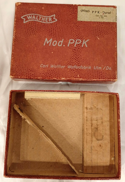 Pistole Walther PPK Ulm Donau Duraluminium Dural Kal. 7,65mm nicht Mauser Hsc PPK P38 P08 – Bild 6