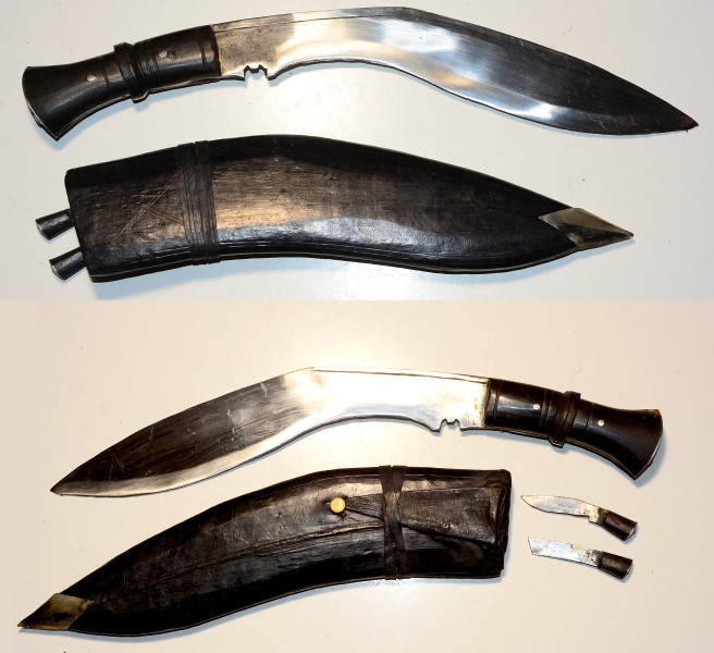Kukri mit Horngriff, Klinge 31,5 cm – Bild 1