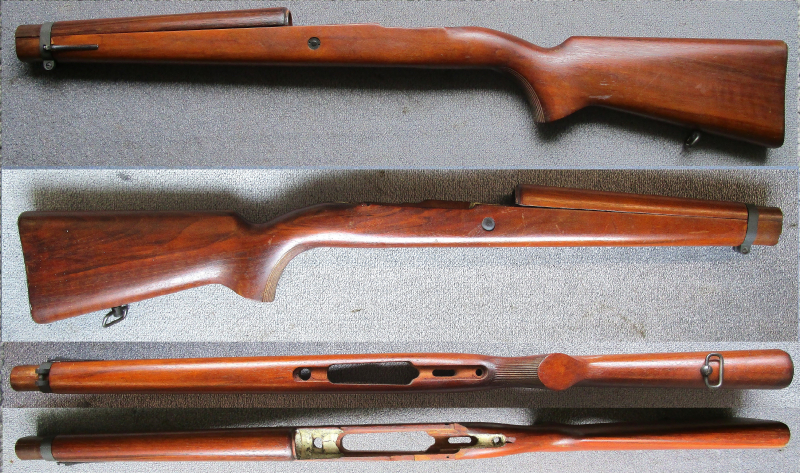 Holz-Schaft mit Handschutz und Beschlägen für Kongsberg Scharfschützengewehr Mod. 1959 / M59 WaA – Bild 1