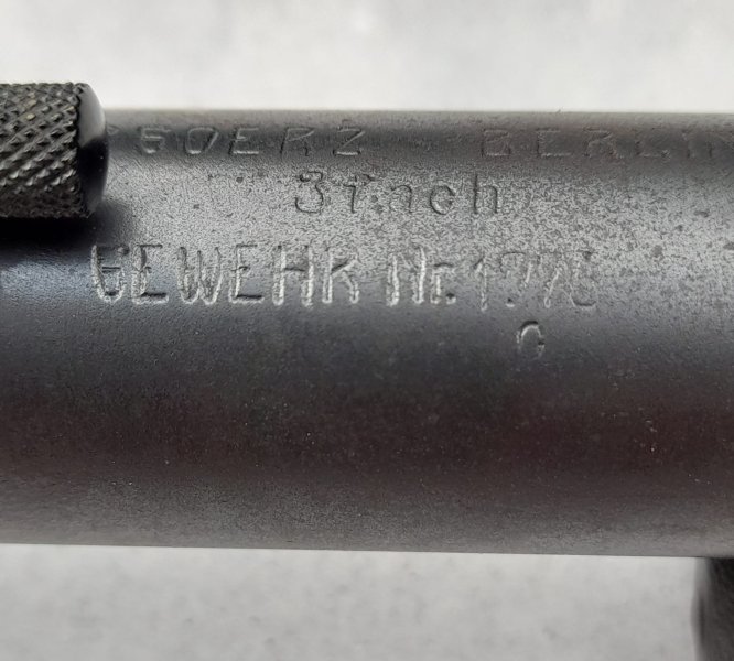 Scharfschützen Zielfernrohr C.P. Goerz 3fach 1.WK – Bild 4