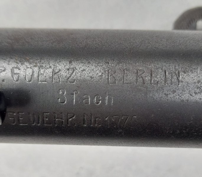Scharfschützen Zielfernrohr C.P. Goerz 3fach 1.WK – Bild 3