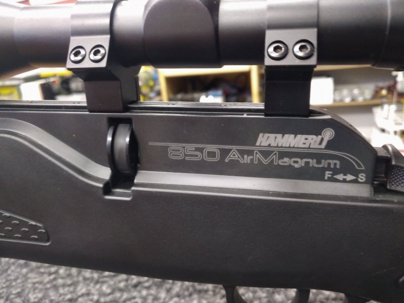 Gewehr Hämmerlie 850 AirMagnum M2 mit Zielfernrohr – Bild 6