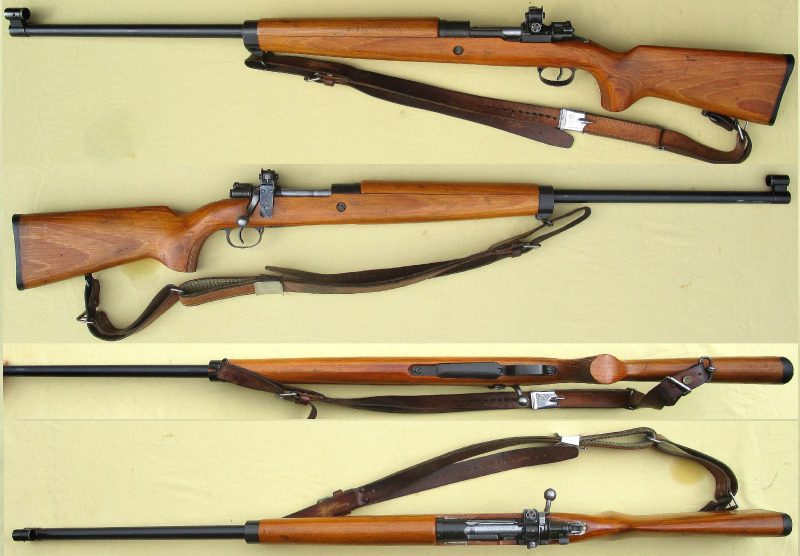 Kongsberg Scharfschützengewehr Mod. 1959 im Kaliber 6,5x55 Norwegen mit Dioptervisier und Tragerieme – Bild 1