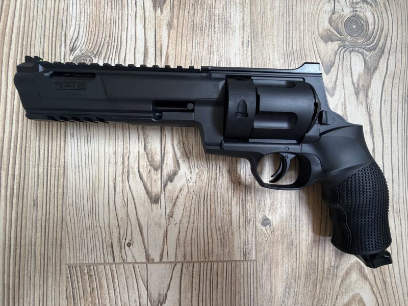 T4E TR 68 Gen2 Tactical Revolver RAM-Waffe Cal. .68 mit Zubehör – Bild 4