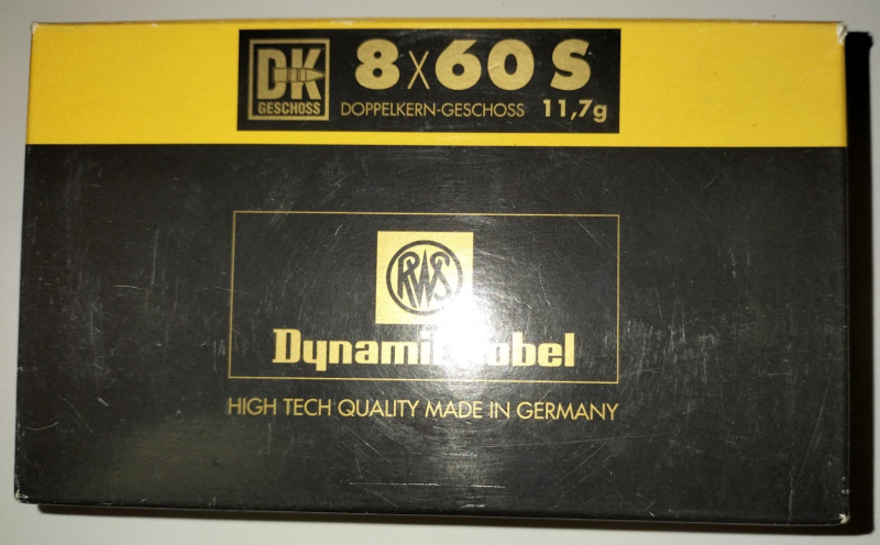 18 Patronen 8x60S – image 1