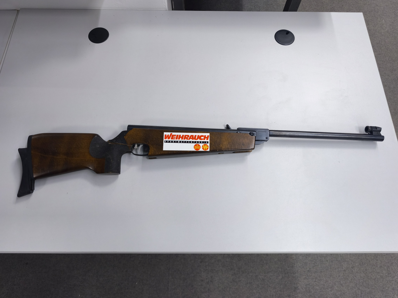 Weihrauch HW 55 Cal. 4,5mm (SN: 1447135) – DEFEKT / Schaftbruch / Ohne Visierung – Bild 5