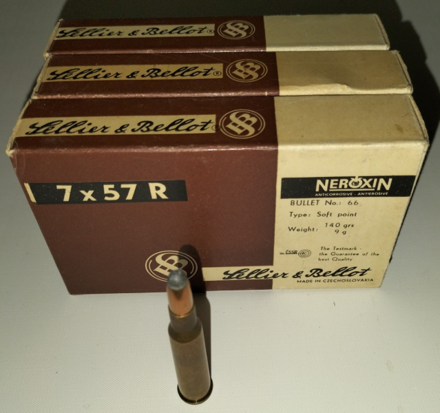 50 Patronen Kaliber 7x57R – Bild 1