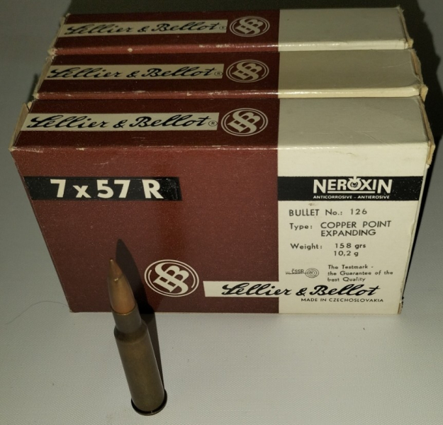 60 Patronen Kaliber 7x57R – Bild 1