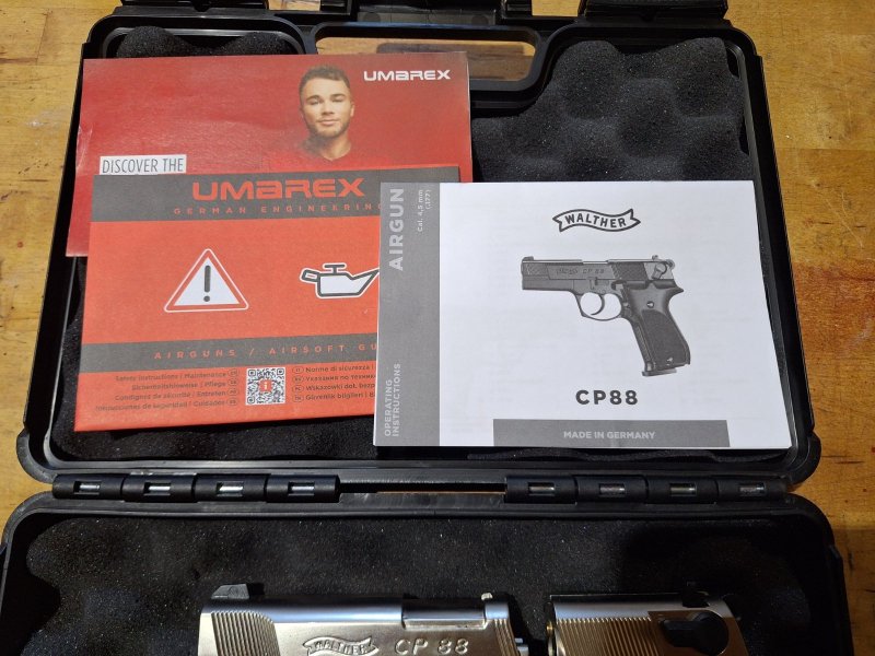 Walther CP88 VERNICKELT 4,5mm Diabolo CO2 (BJ 2024) TOP SET: OVP, 2 Trommeln, 100% dicht – Bild 4