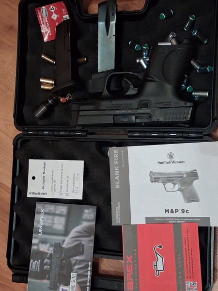 Smith&Wesson m&p9c blk 9mm pak – attēls 2